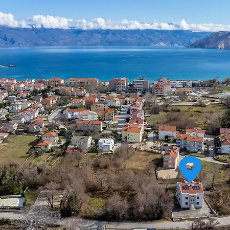 Modernes 600 Meter Zum Strand Baška